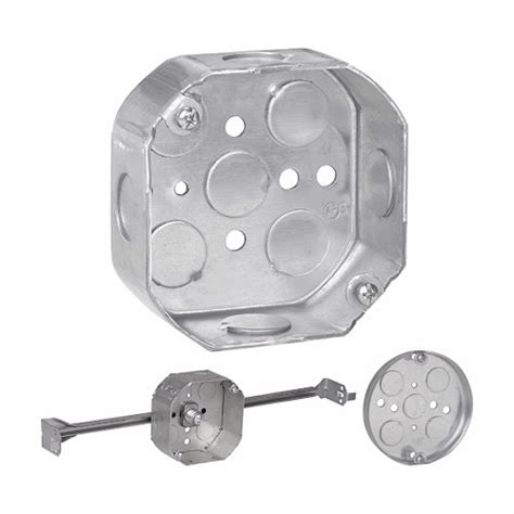 metalic octagon box measurements|steel octagon pans.